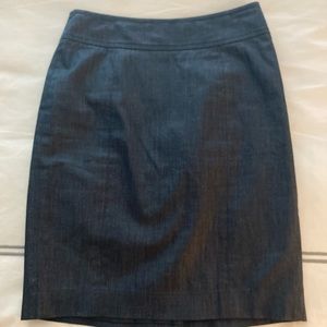 Blue Mini Skirt